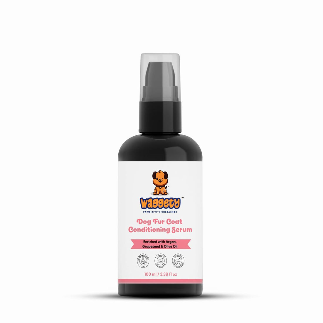 Dog Fur Coat Conditioning Serum | No Rinse Conditioner | Argan, Grapeseed & Olive Oil | 100 ML